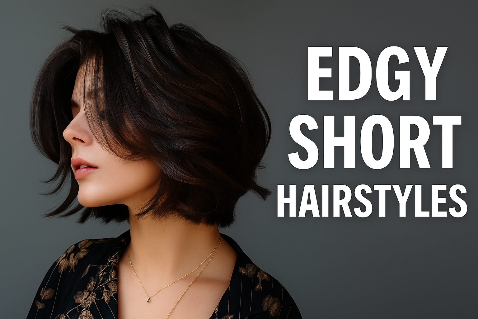 Edgy Short Hairstyles That’ll Change Your Vibe