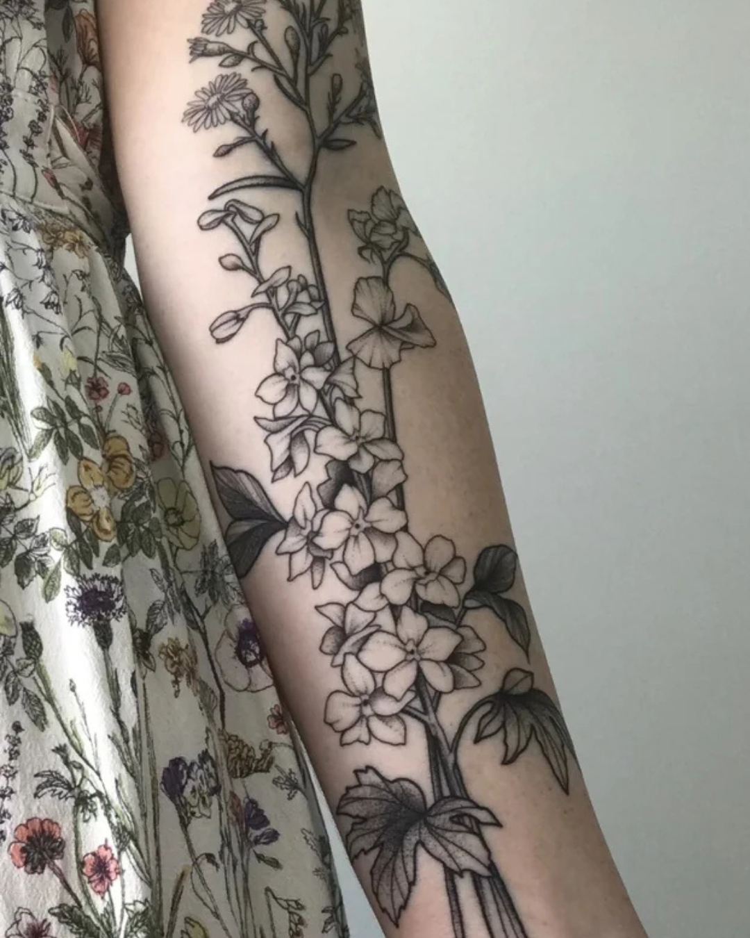 The Art and Meaning of Aster and Morning Glory Tattoos
