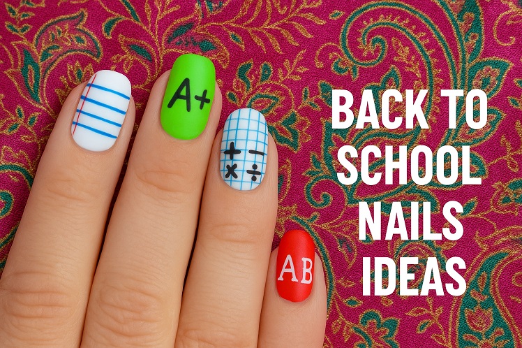 back to school nails