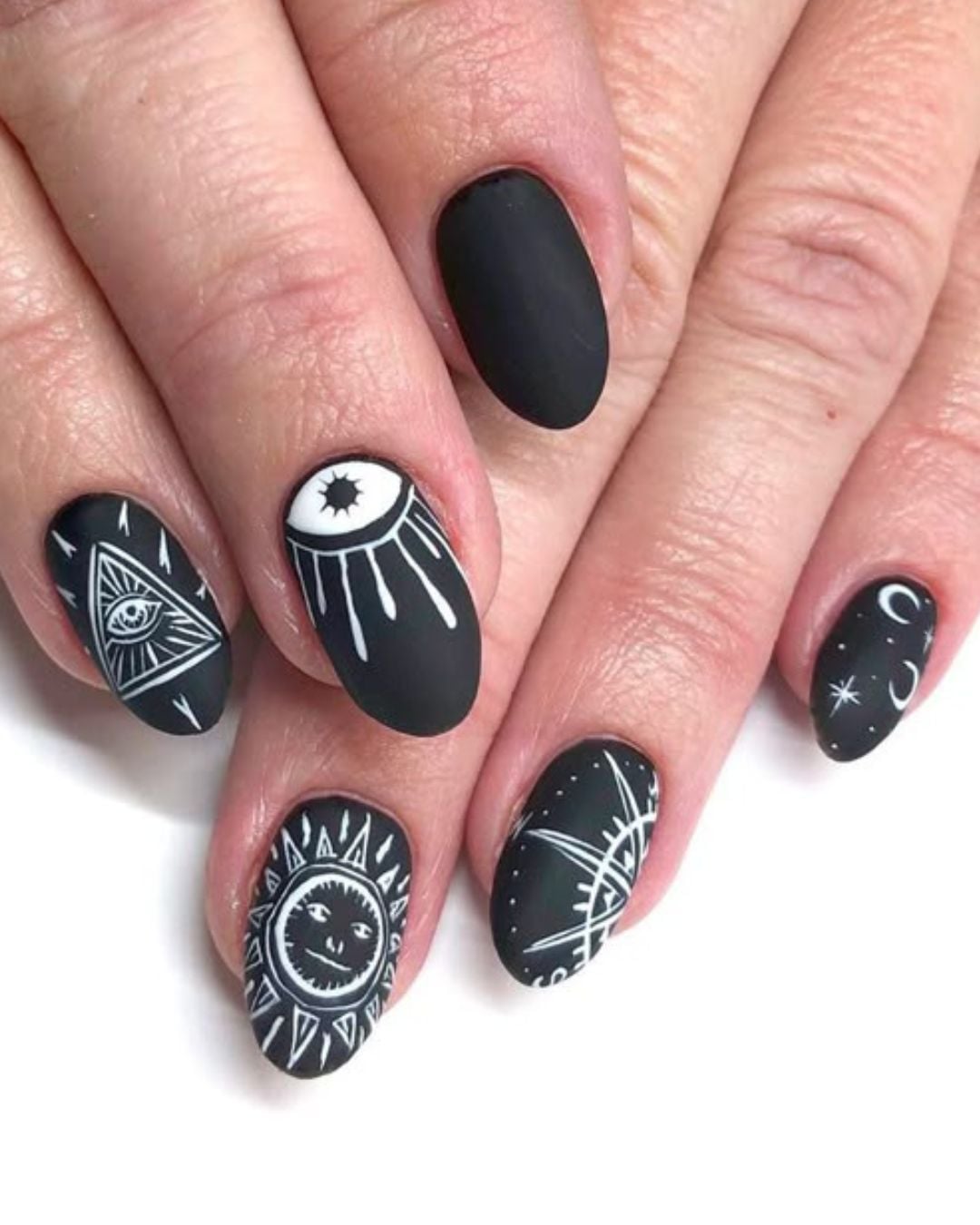 Spellbinding Short Witchy Nail Ideas You’ll Want to Try Tonight!!
