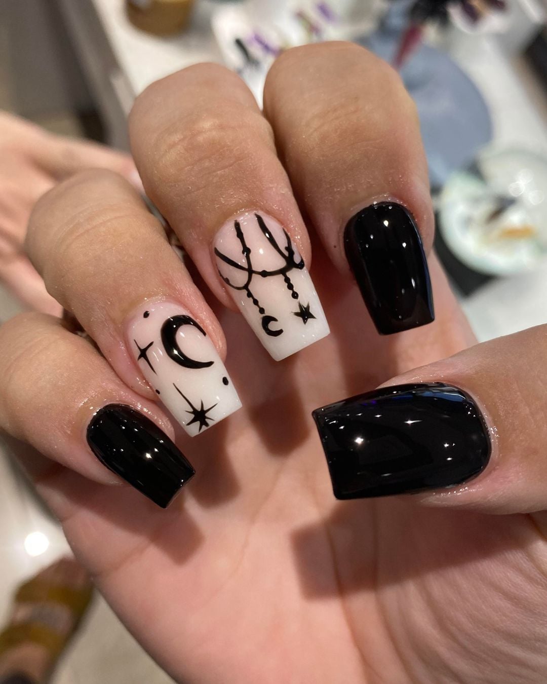 Spellbinding Short Witchy Nail Ideas You’ll Want to Try Tonight!!
