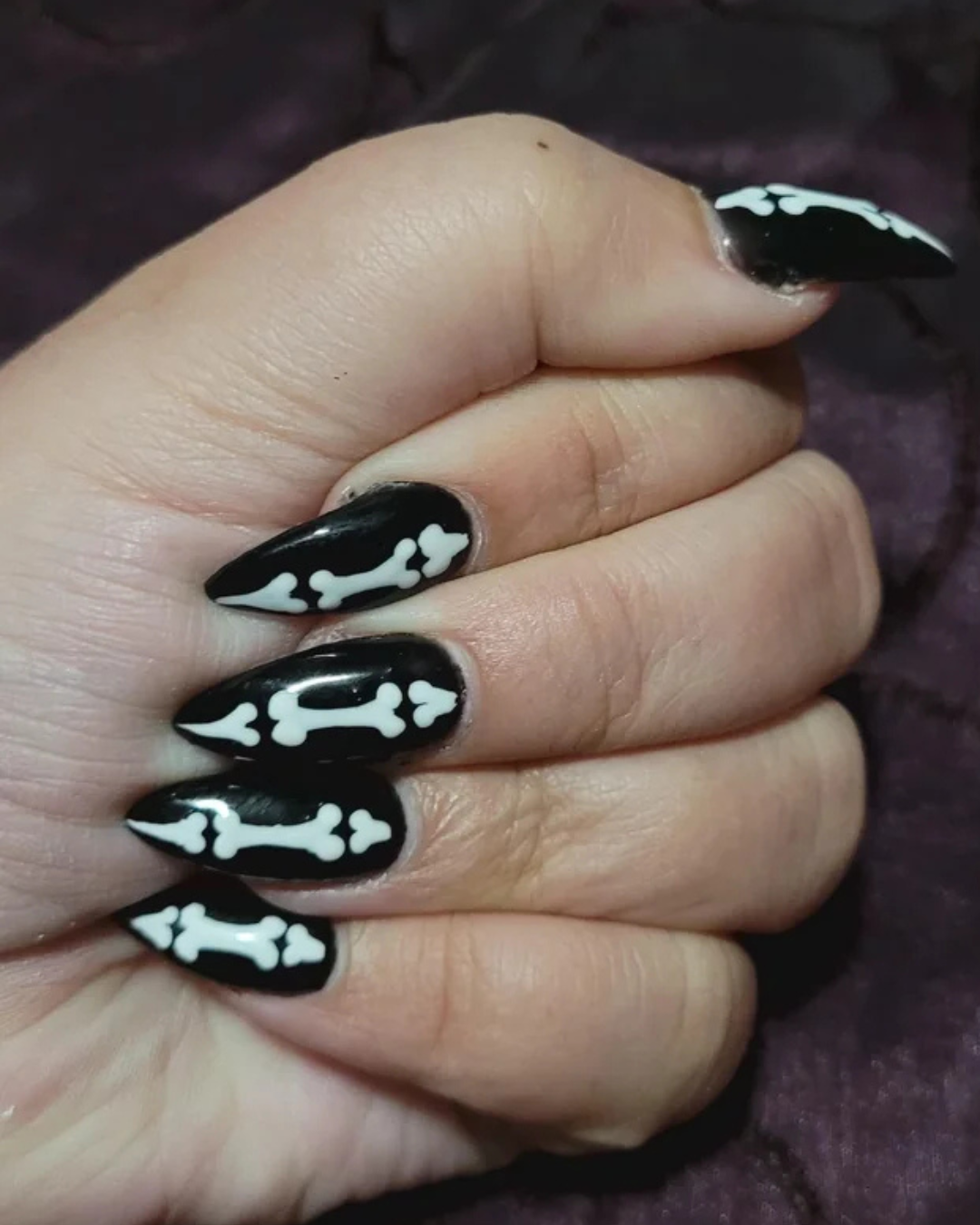 Hauntingly Beautiful Black Nail Ideas for the Perfect Halloween Manicure