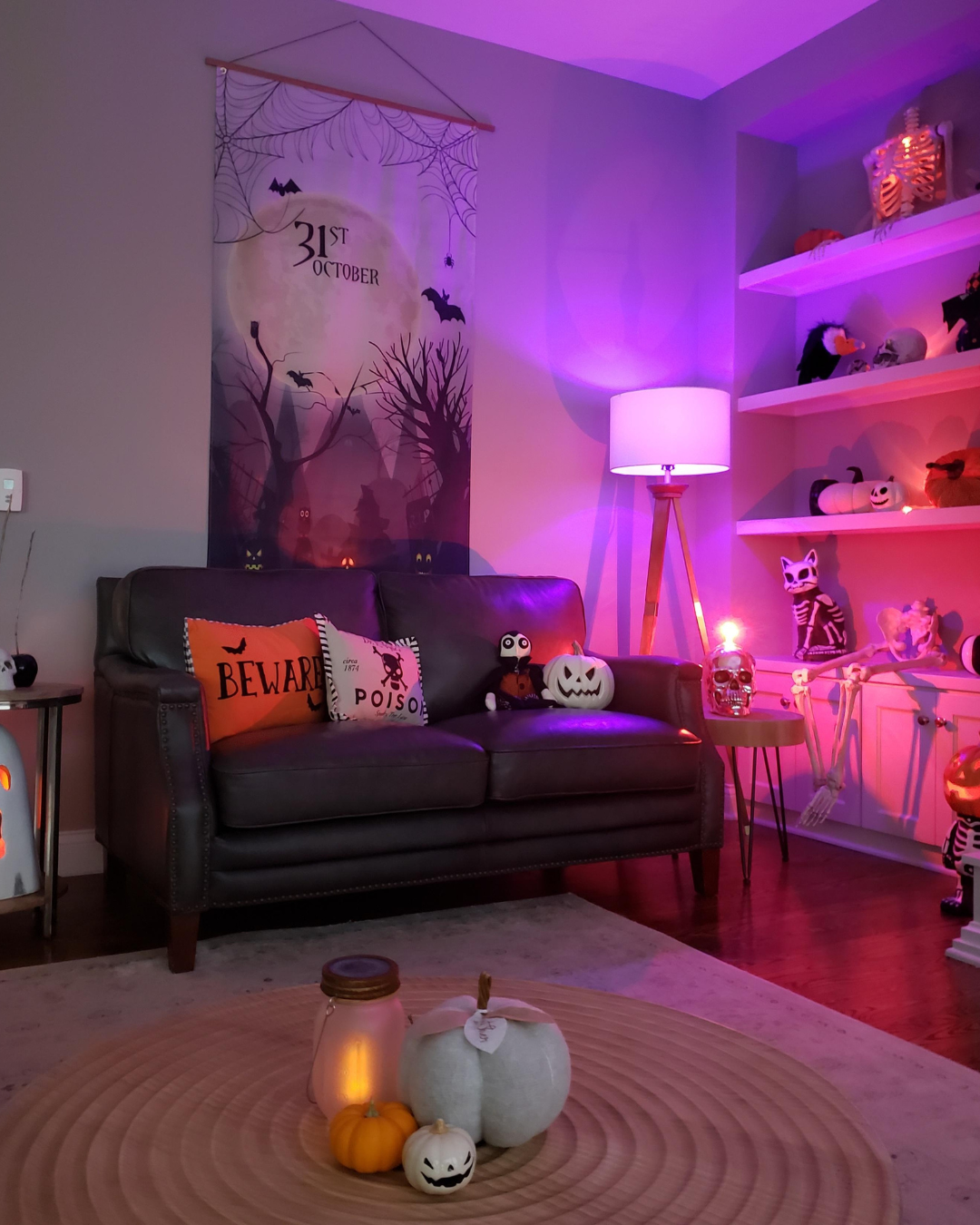 Turn Your Living Room Into a Halloween Wonderland (No DIY Stress!)
