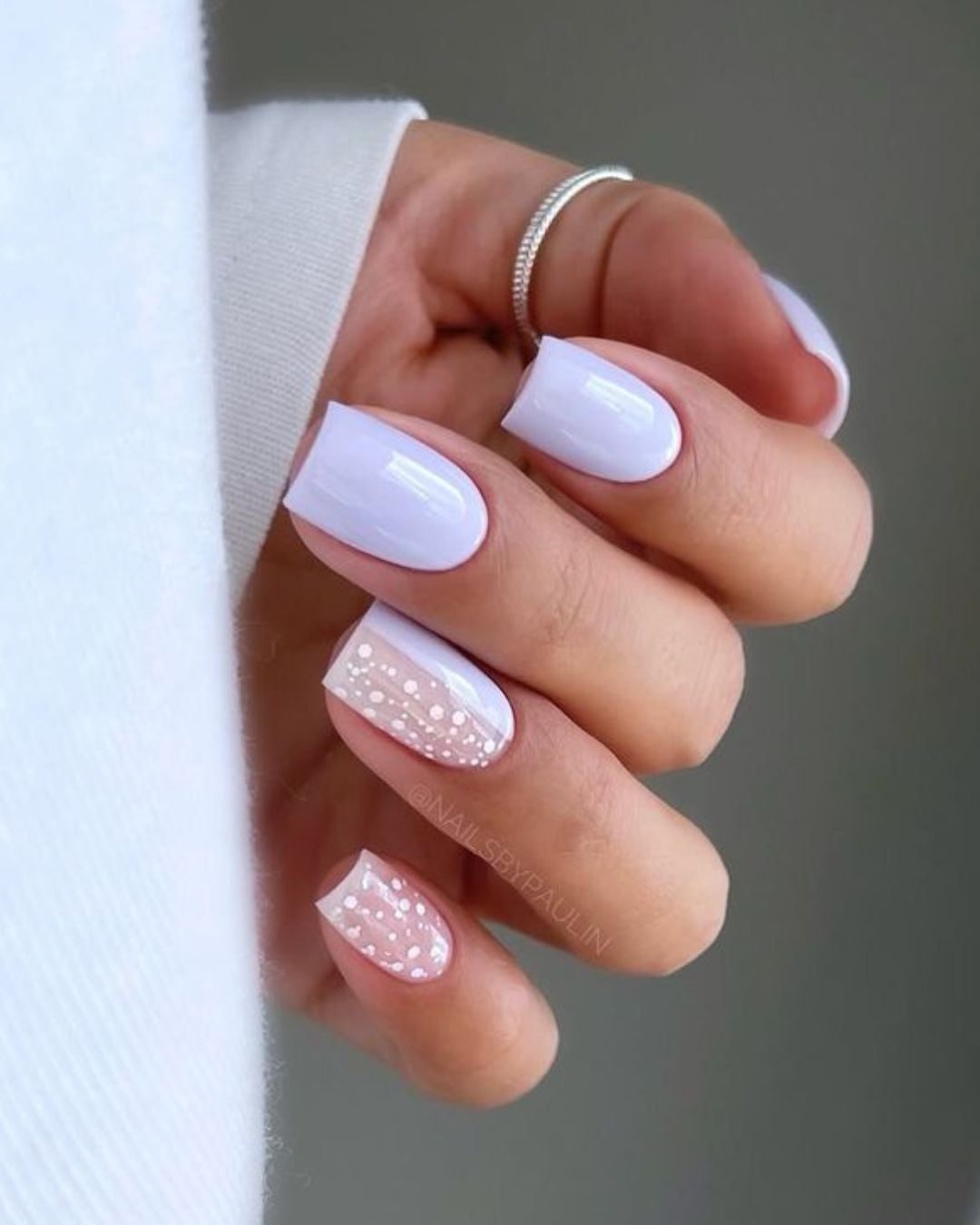 Why Milky White Nails with Design Are a Timeless Classic
