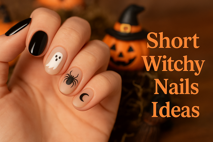 short witchy nails