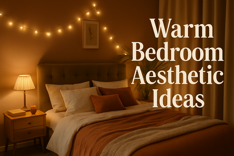 warm bedroom aesthetic
