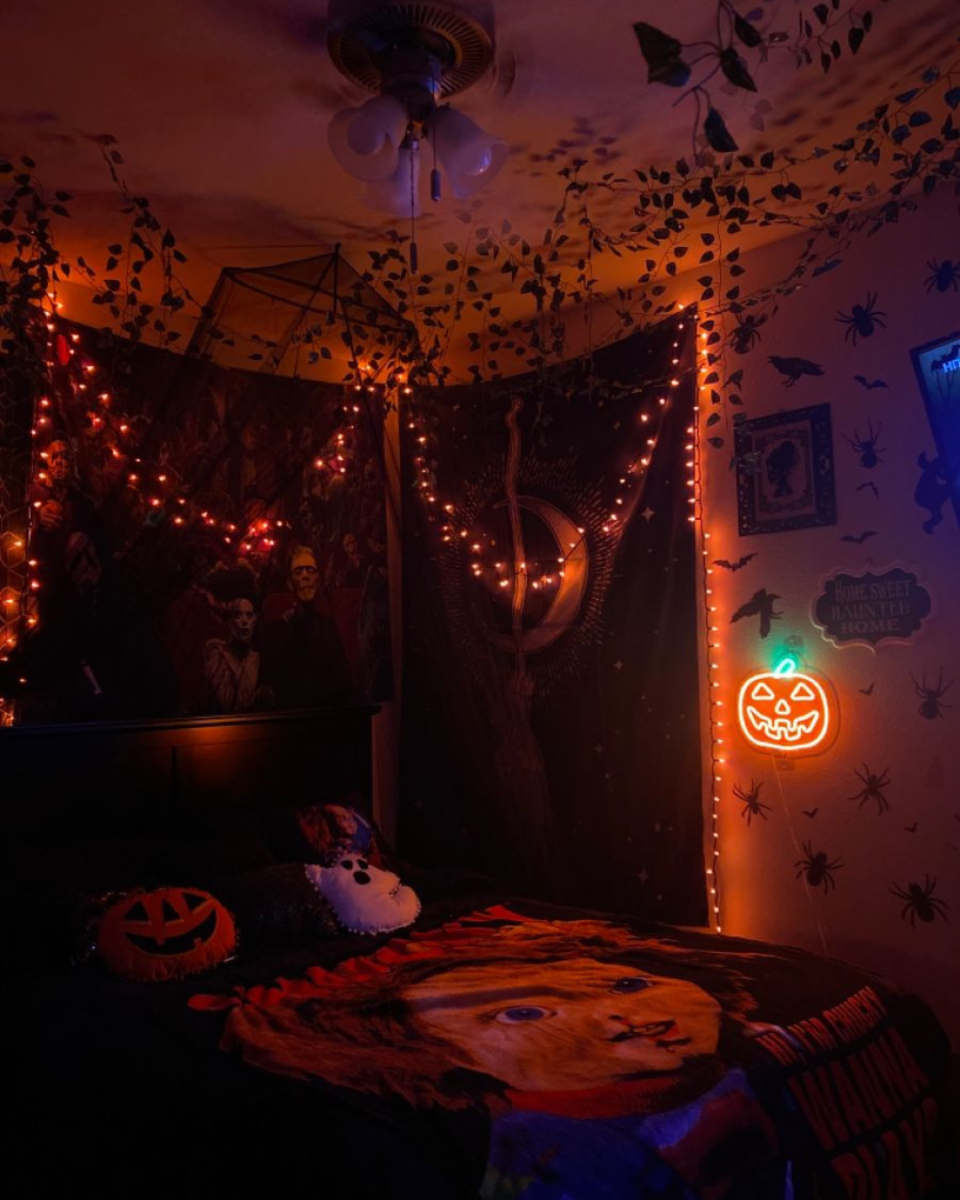 Turn Your Bedroom Into a Haunted Haven With These Easy DIY Ideas