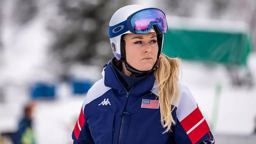 Lindsey Vonn crash