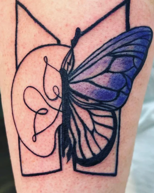 Purple Wings of Transformation