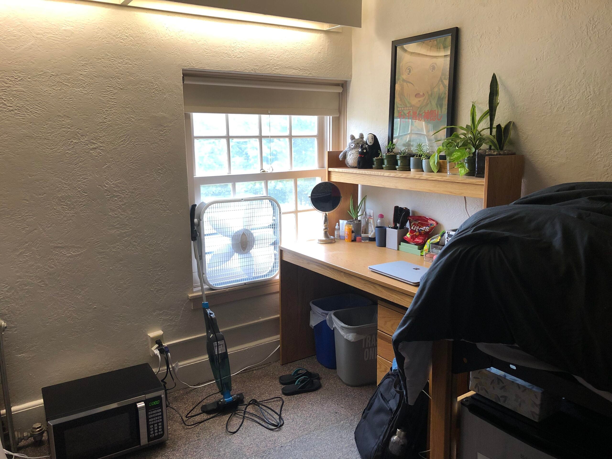 Compact & Functional Dorm Setup