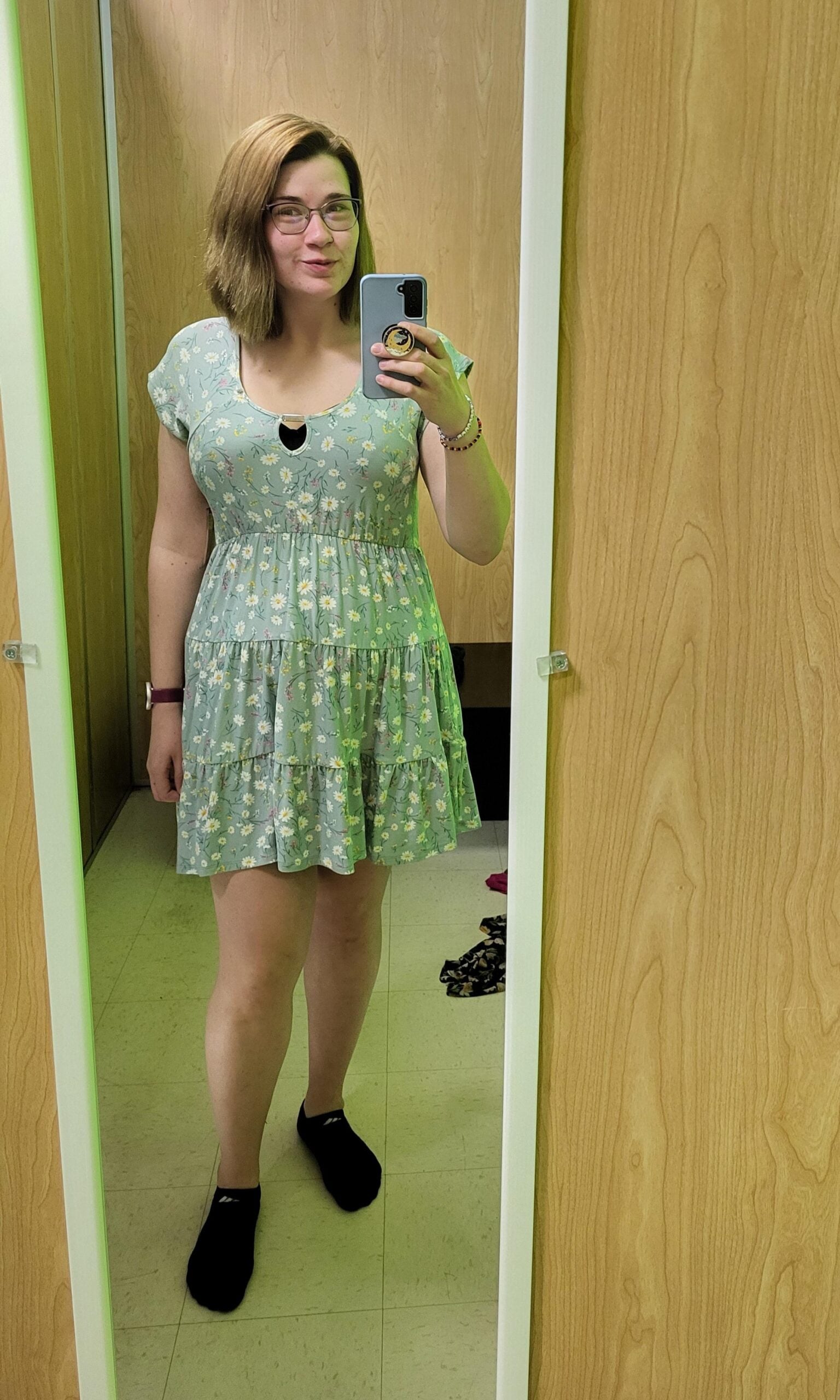Cute and Playful Floral Dress