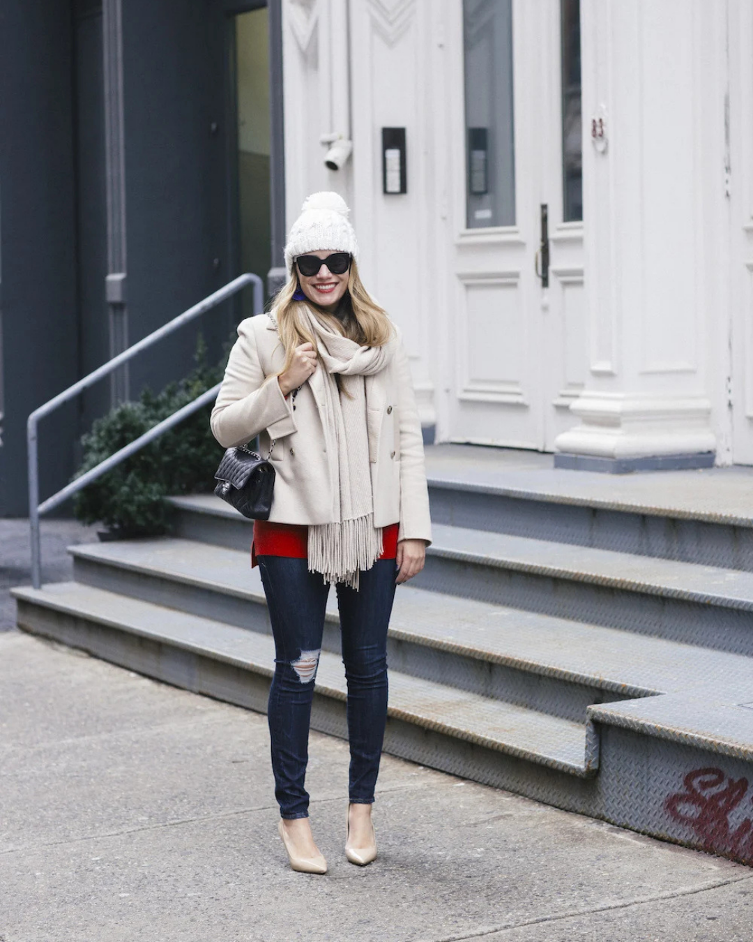 12. Casual Chic Winter Layering