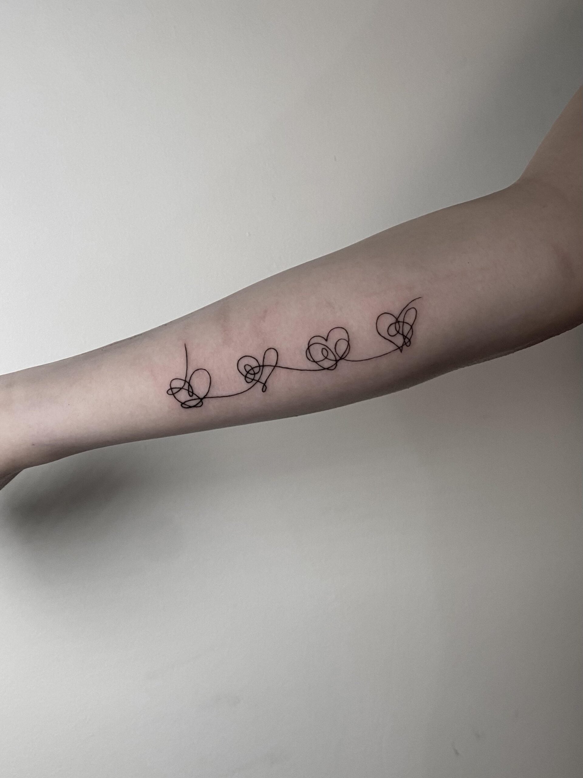 Tiny Butterflies Connected by One Story