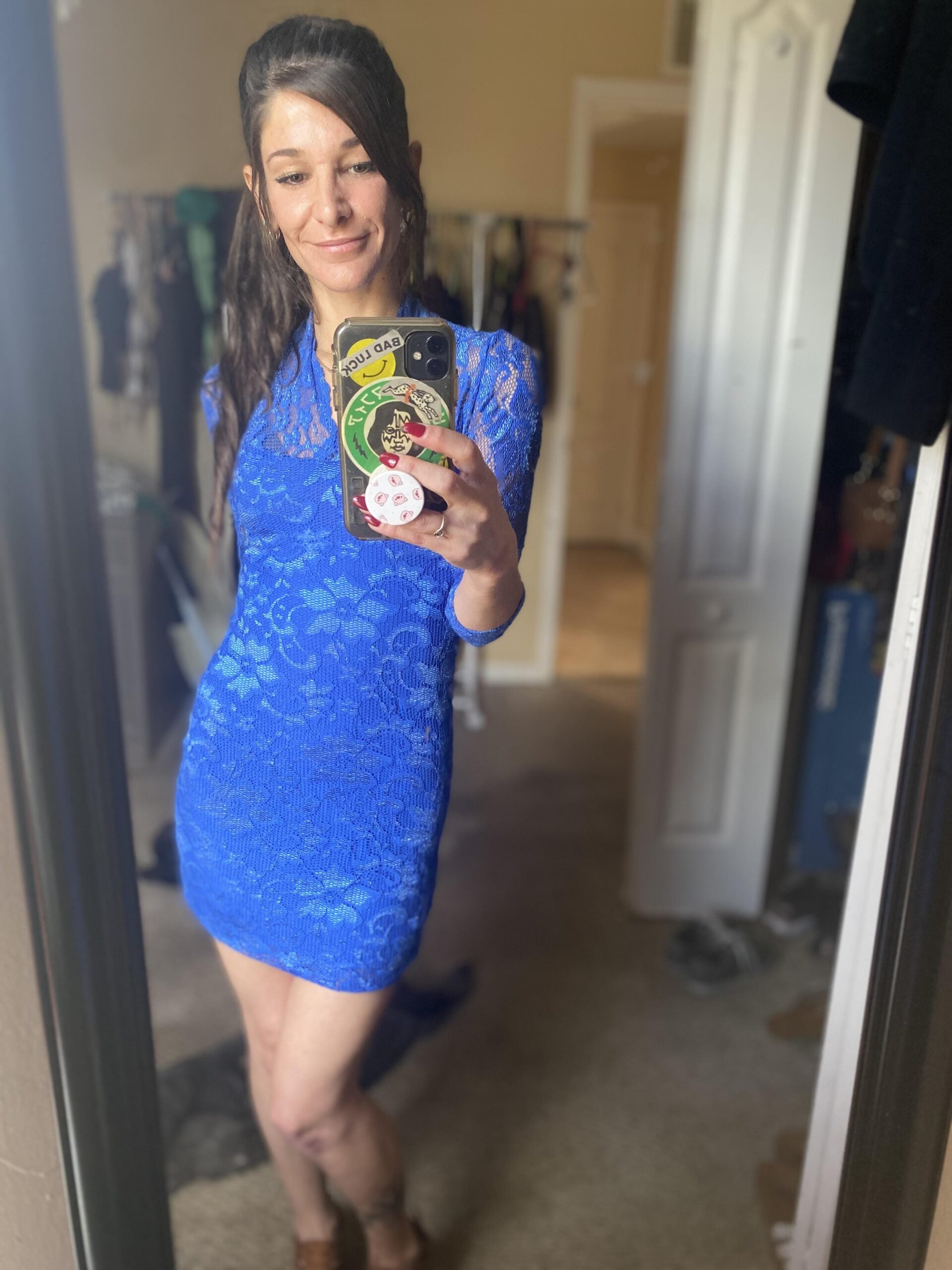 Bold in Blue: Effortless Elegance