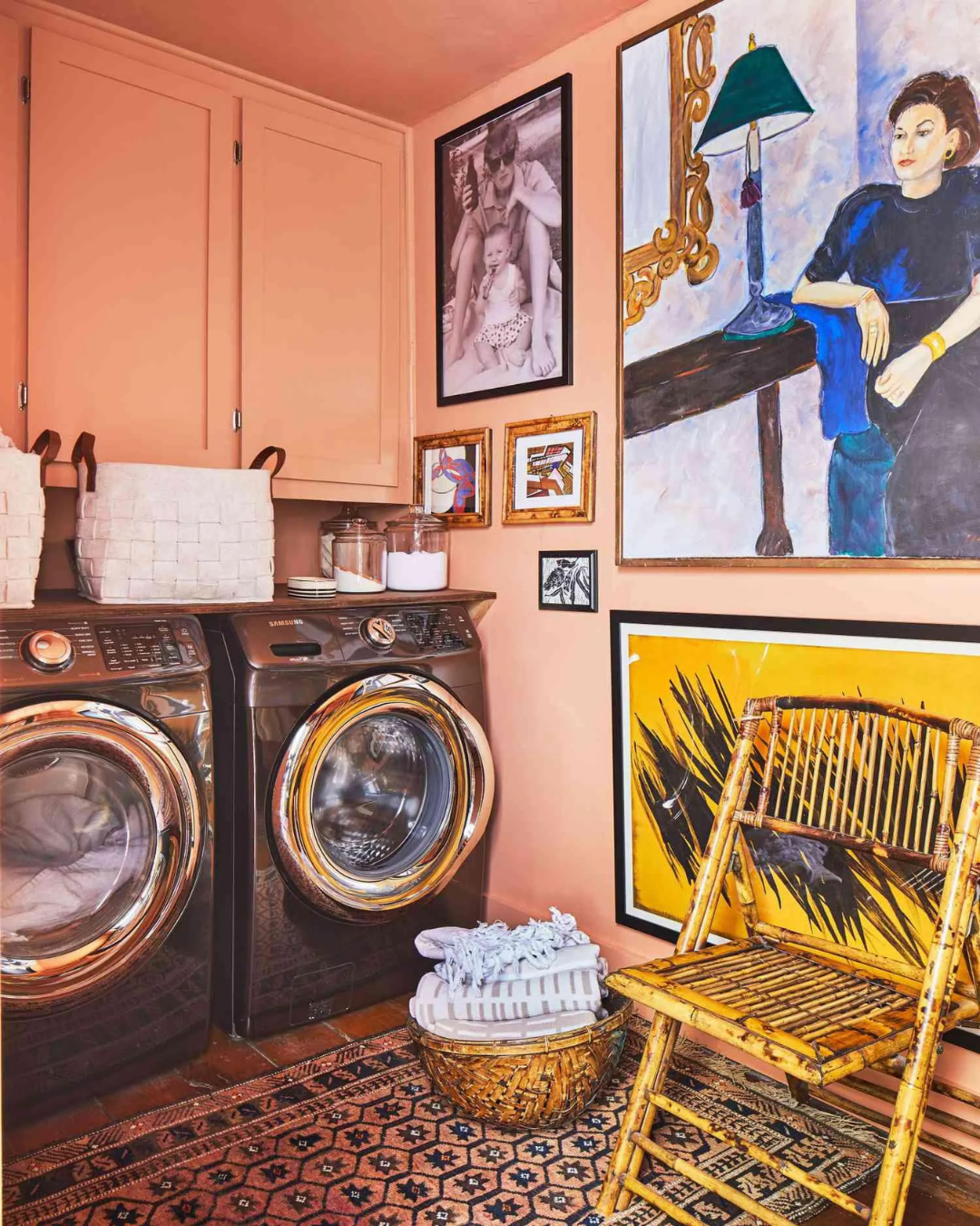 Vibrant and Artistic Laundry Vibes