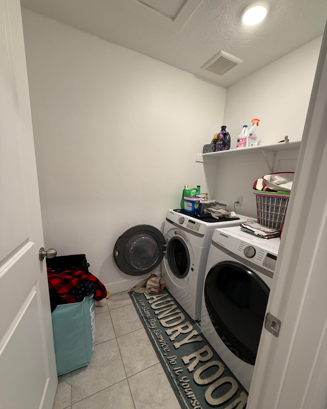 Simple and Functional Laundry Spot
