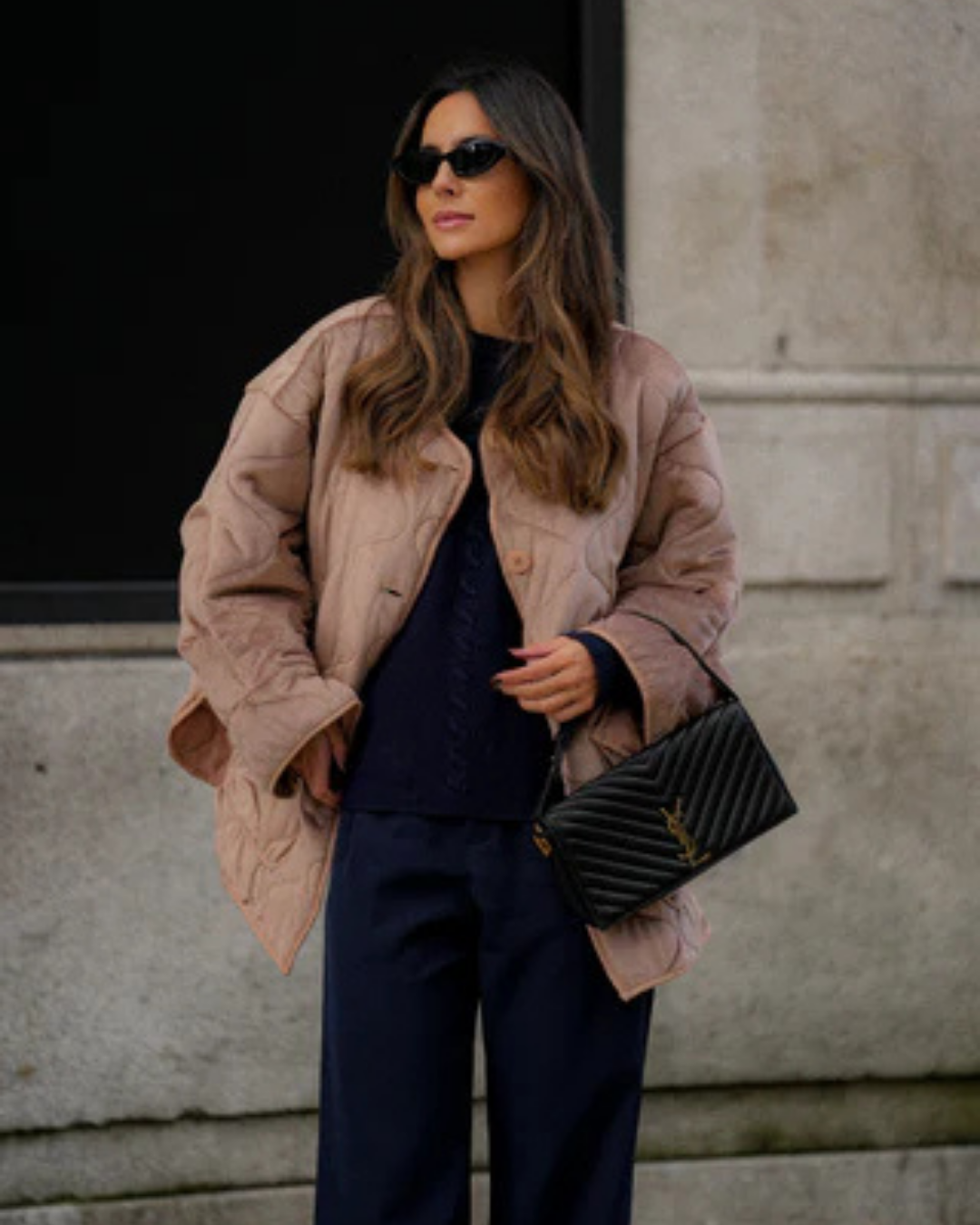 8. Effortless Chic in Quilted Neutrals