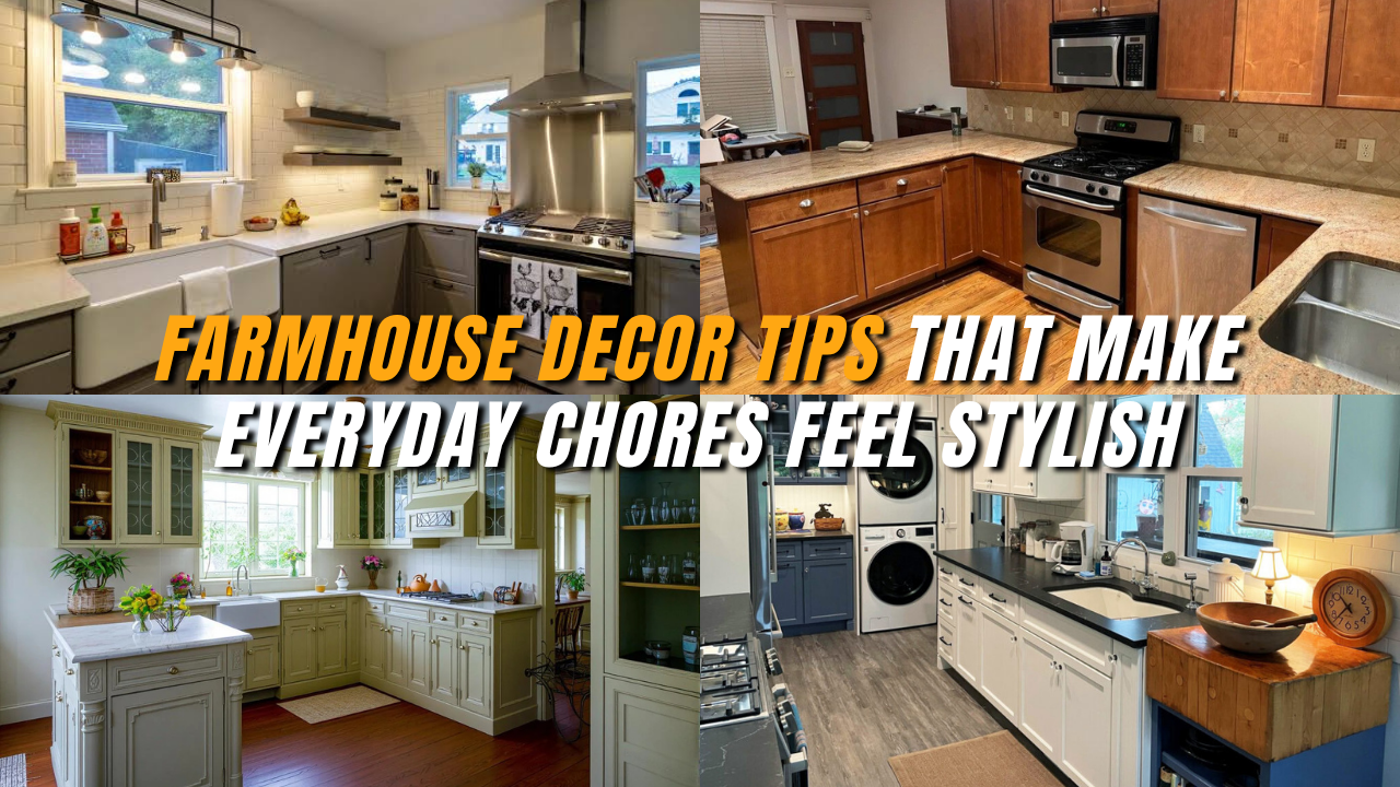 Farmhouse Kitchen and Laundry