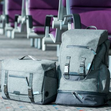 Anti-Theft Travel Backpack & Messenger Bag