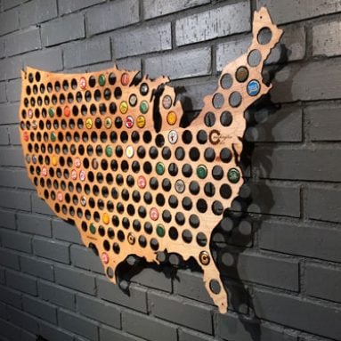 Beer Cap Maps