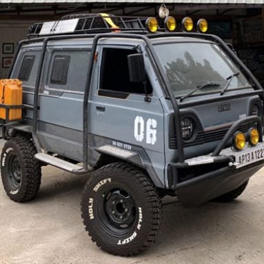 Bespoke Adventure-Ready Suzuki Battle Van