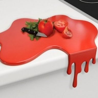 Blood Splash Cutting Board