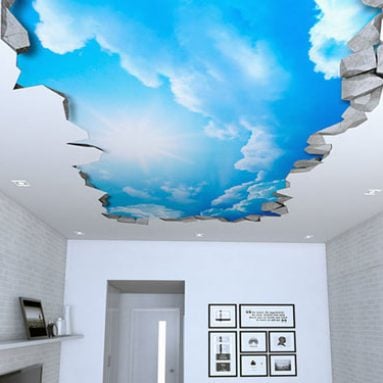 Blue Sky Ceiling Art Decals