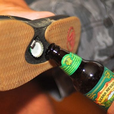 Bottle Opening Sandals