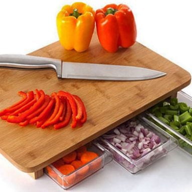 Concealed Drawers Cutting Board