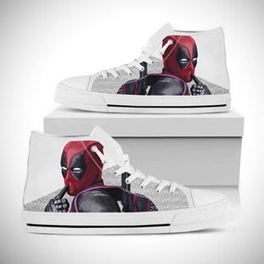 Custom Converse Deadpool Sneakers