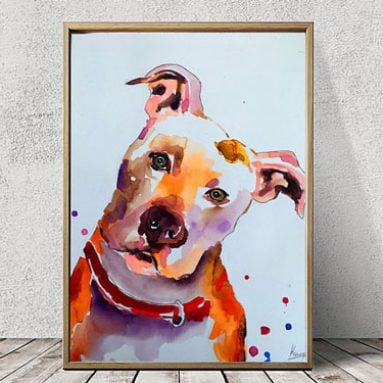 Custom Dog Portraits