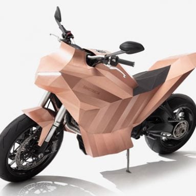De Castelli Samotracia Copper Motorcycle