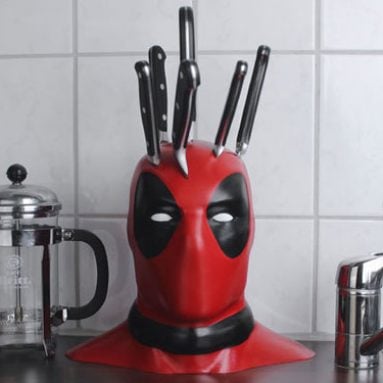 Deadpool Knife Block