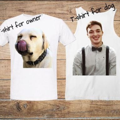 Dog and Owner Matching Tees