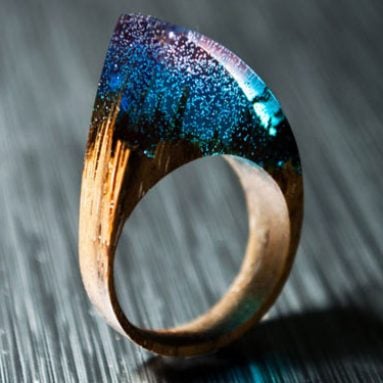 Enchanted Wooden Rings