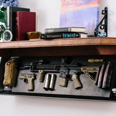 Firearm Concealment Shelving