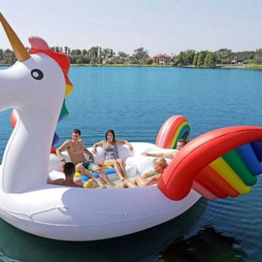 Giant Inflatable Unicorn Float