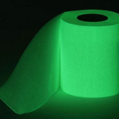 Glow in the Dark Toilet Paper