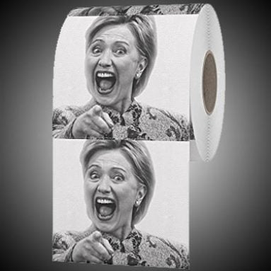 Hillary Clinton Toilet Paper