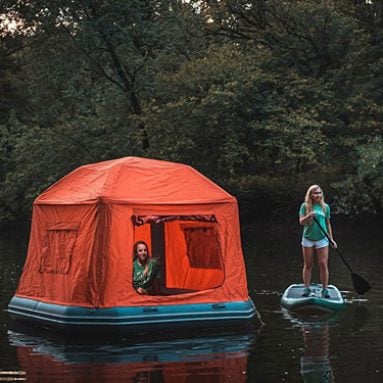 Inflatable Floating Water Tent