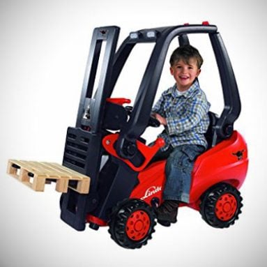 Kids Pedal-Powered Forklift