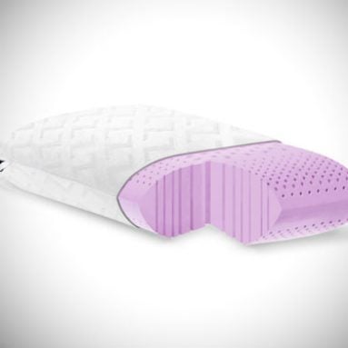 Lavender Zoned Dough Pillow