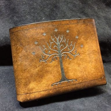 Leather Lord of The Rings Wallet