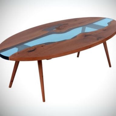 Live Edge River Coffee Table