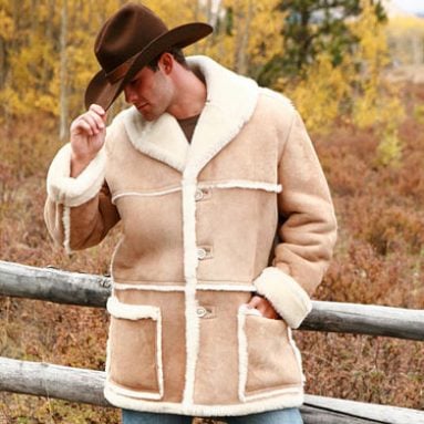 Mens Sheepskin Colorado Coat