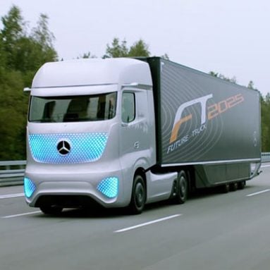 Mercedes Self-Driving Truck