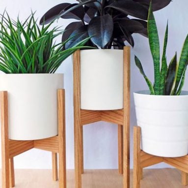 Mid Century Plant Stands