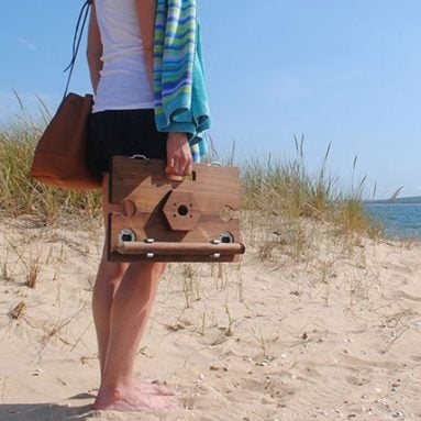 Mini Portable Beach Table