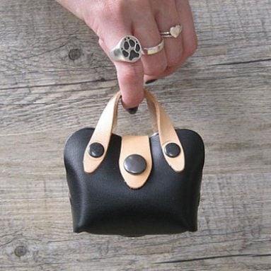 Mini Tote Dog Poop Bag Holder