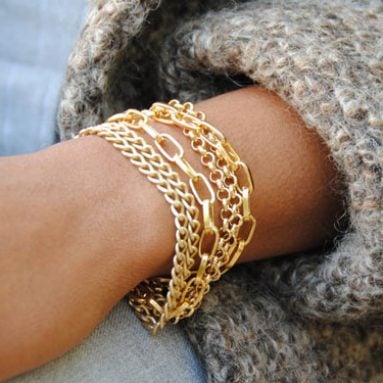 Multi Strand Chain Bracelet